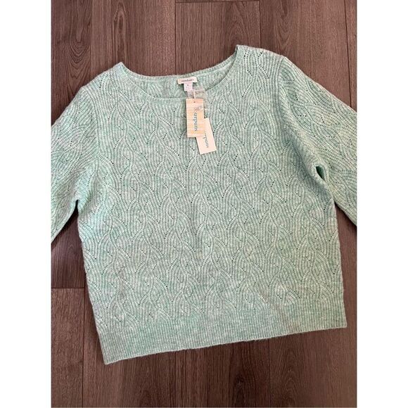 Sundance Shenandoah Sweater in Seafoam - Picture 8 of 8
